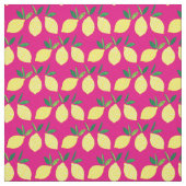 Lemons Cute Summer Fruit Stof (Swatch)