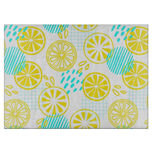 Lemons Cutting Board Snijplank (Voorkant)
