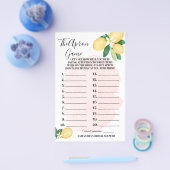 Lemons de Kaart van het Schort roze Vrijgezellenfe (Enkel)