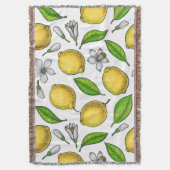 Lemons Deken (Voorkant Verticaal)