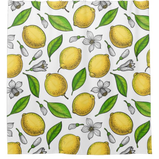 Lemons Douchegordijn (Voorkant)