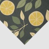 Lemons en bladeren tissuepapier (Detail)