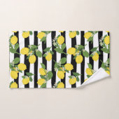 Lemons en bloesems met roes bad handdoek (Handdoek)