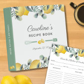 Lemons en Eucalyptus Recipe Kaart Multomap Invoege