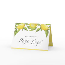 Lemons en Greenery... ben je mijn paginasjongen.