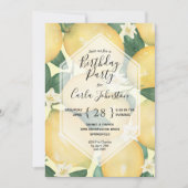 Lemons en Greenery Birthday Party (Voorkant)