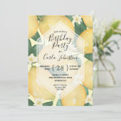 Lemons en Greenery Birthday Party (Staand voorkant)