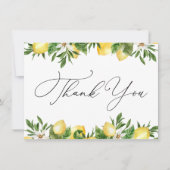 Lemons en Greenery Dank u (Voorkant)