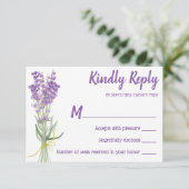 Lemons en lavender - Responskaart Kaart (Staand voorkant)