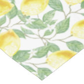 Lemons en Leaves Design Tablecloth Tafelkleed (Gekanteld)