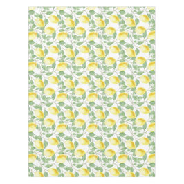 Lemons en Leaves Design Tablecloth Tafelkleed