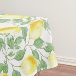 Lemons en Leaves Design Tablecloth Tafelkleed