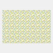 Lemons en lederen papierstellen met onmiddellijke inpakpapier vel (Voorkant 2)