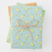 Lemons en Lemons Inpakpapier Vel (In situ)