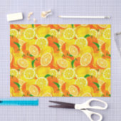 Lemons en Sinaasappels  debetpapier Tissuepapier (Craft)