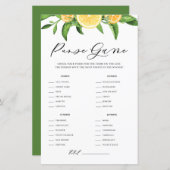 Lemons en Sinaasappels Wat zit er in uw Purse Show (Voorkant / Achterkant)