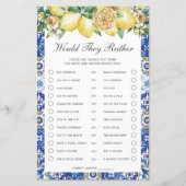 Lemons Floral Vrijgezellenfeest zouden ze eerder s (Voorkant)