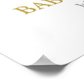 Lemons Floral Welkomstteken Poster (Hoek)