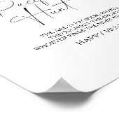 Lemons - fopspeen jacht baby shower spel poster (Hoek)