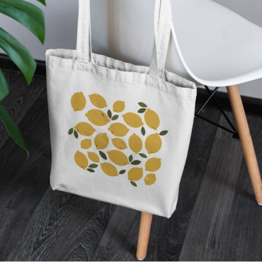 Lemons Fruit Tote Bag