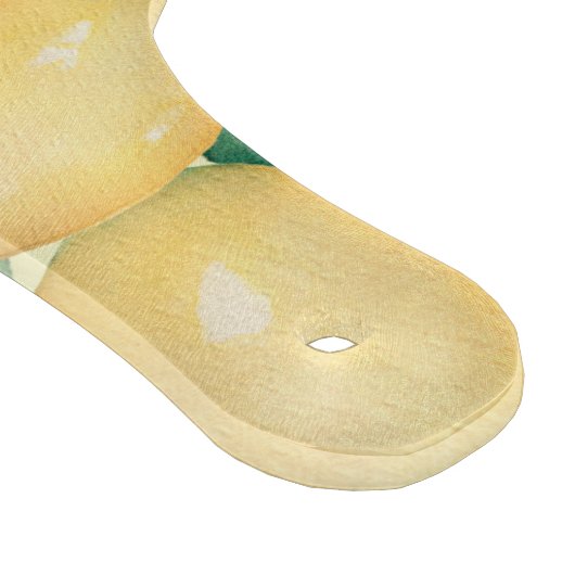 Lemons - Gepersonaliseerd glas Snijplank (Hoek)