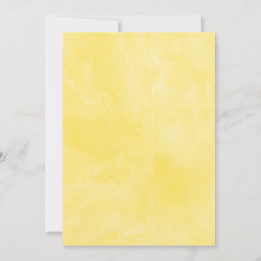 Lemons Greenery Geometric Lijst Vrijgezellenfeest Kaart (Achterkant)