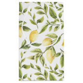 Lemons Greenery Waterverf Vrijgezellenfeest Klein Cadeauzakje (Achterkant)