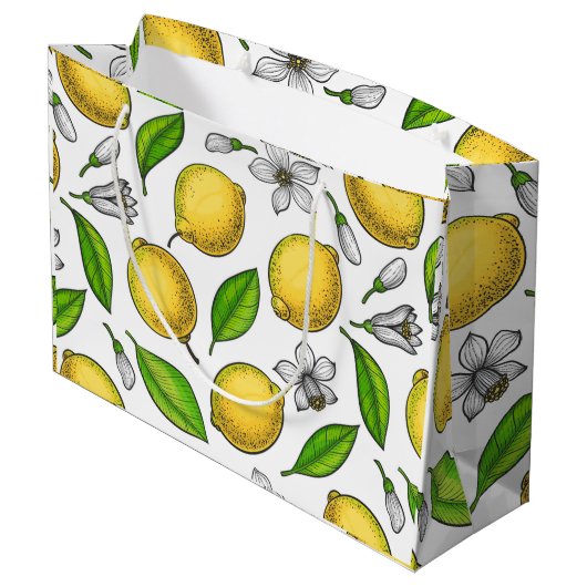 Lemons Groot Cadeauzakje (Achterkant Gekanteld)