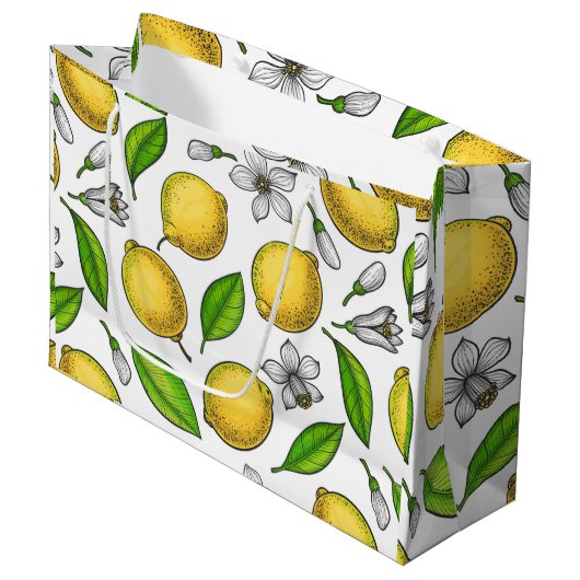 Lemons Groot Cadeauzakje (Voorkant Gekanteld)