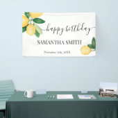 Lemons Happy Birthday Banner (Beurs)