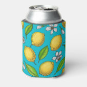 Lemons in blauw blikjeskoeler (Blikje Achterkant)