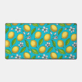 Lemons in blauw bureaumat (Voorkant)