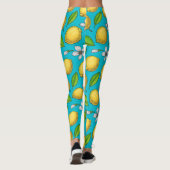 Lemons in blauw leggings (Achterkant)