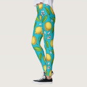 Lemons in blauw leggings (Links)