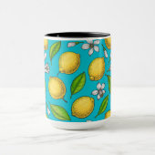 Lemons in blauw mok (Midden)
