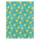 Lemons in blauw tafelkleed (Voorkant)