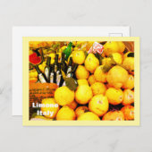 Lemons in Limone, Italië Briefkaart (Voorkant / Achterkant)