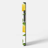 Lemons iPhone-case monogrammed Case-Mate iPhone Case (Achterkant / Links)