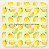Lemons Kartonnen Onderzetters (Voorkant)
