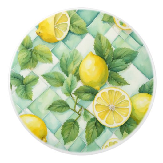 Lemons Keramische Knop (Voorkant)