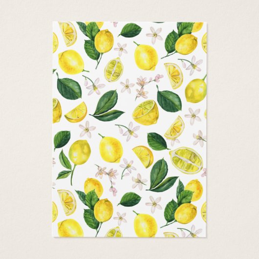 Lemons Ketting Display Kaart (Achterkant)