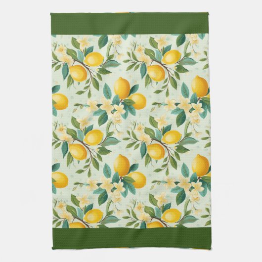 Lemons Kitchen Towel Theedoek (Verticaal)