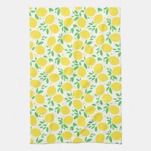 Lemons Kitchen Towel - Vers fruit Theedoek (Verticaal)
