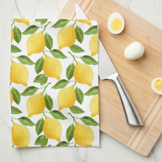 Lemons Kitchen Towels Theedoek (Quarter Fold)