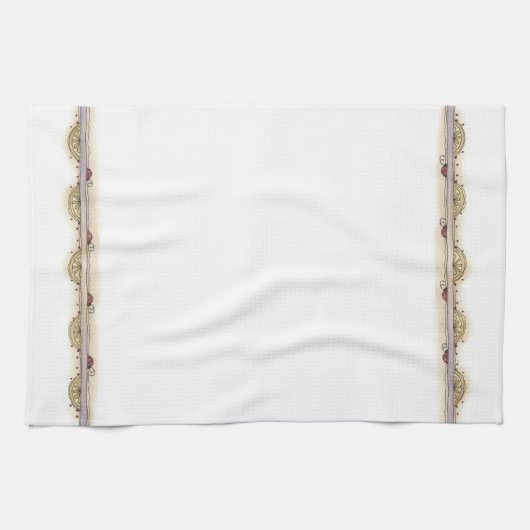 Lemons & Ladybugs - keukenhanddoek (Horizontaal)