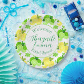 Lemons ledematen zonnige citrus Bridal Shower Invi Papieren Bordje (Feest)