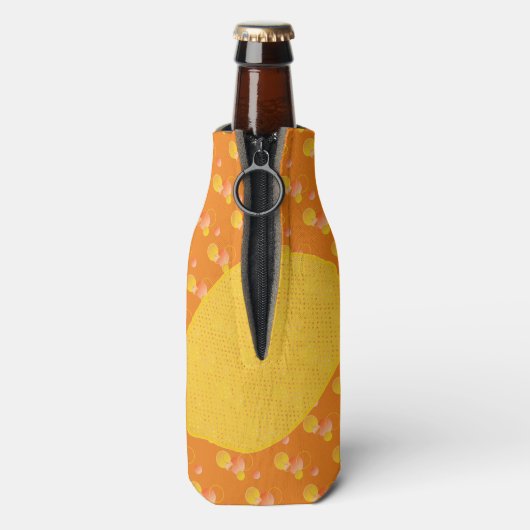 Lemons Lemon Fruits Food Flesjeskoeler (Fles Achterkant)