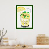 Lemons Lemonade Funny Lucky Poster 20 x 28 (Keuken)