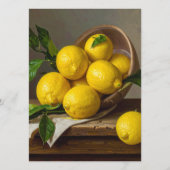 lemons menu (Achterkant)
