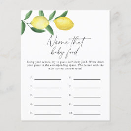 Lemons - Noem dat baby food douchegame